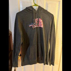 North Face American Flag hoodie